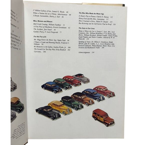 The Automobile Book by The Saturday Evening Post, Antique Vintage Art 1979 HB - Picture 9 of 11